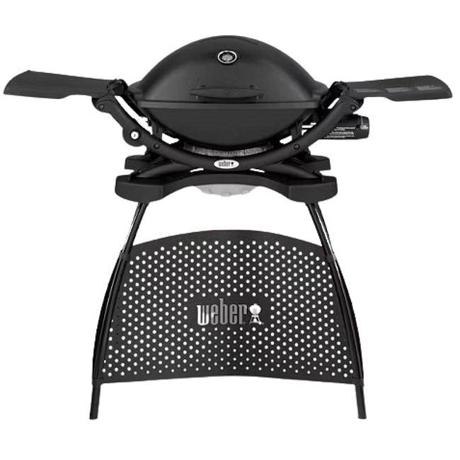 Vendita online Barbecue a gas Weber Q 2200 con supporto black